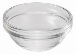 ACCESSOIRE Platte/Schale Glasschälchen (Ø 60mm) für Halter Mini ELEGANCE/TIMBER