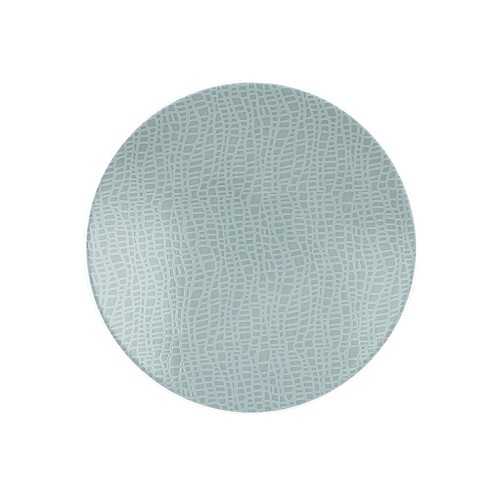 Seltmann Coupteller flach 16,5 cm M5380, rund, Form: Coup Fine Dining, Dekor: 57271 türkis, hohe Kantenschlagfestigkeit, Made in Germany