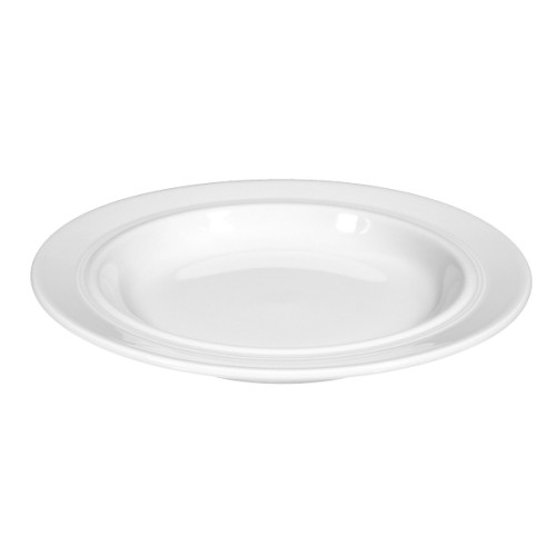 Seltmann Teller halbtief 25,5 cm, Form: Vitalis, Dekor: 34688 rote Lanzen