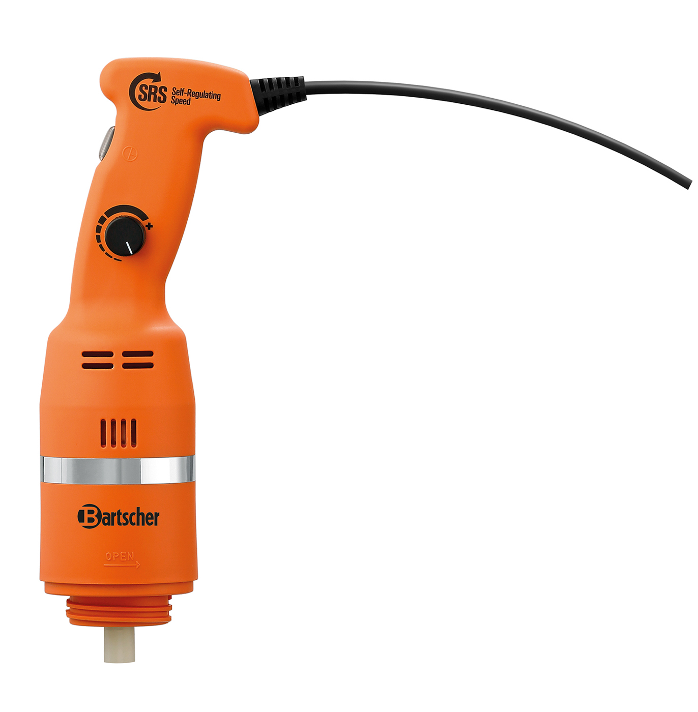 Bartscher Stabmixer MX 235 Plus | Frequenz: 50-60Hz | Maße: 7,5 x 13,5 x 51,5 cm. Gewicht: 1,4 kg