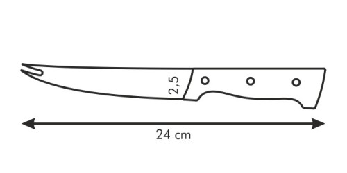 Gemüsemesser HOME PROFI, 13 cm