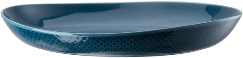 Junto Ocean Blue (blau) von Rosenthal, Teller tief 33 cm aus Porzellan