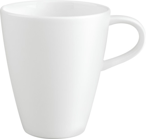 Villeroy & Boch Becher mit Henkel, Serie Caffe Club white, Inhalt: 0,35 Liter