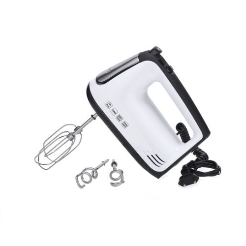 Severin Handmixer, ca. 400 W, 5 Geschwindigkeitsstufen, Turbostufe, Soft-Touch Griff, flexibles Spiralkabel