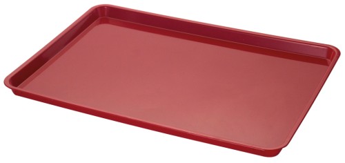 SARO ABS Tablett 600 x 400, Farbe: Rot, VPE 20 - Verpackungseinheit 20 Stck - Farbe: rot - Abm: B 590 x T 410 mm - Gewicht: 1 kg