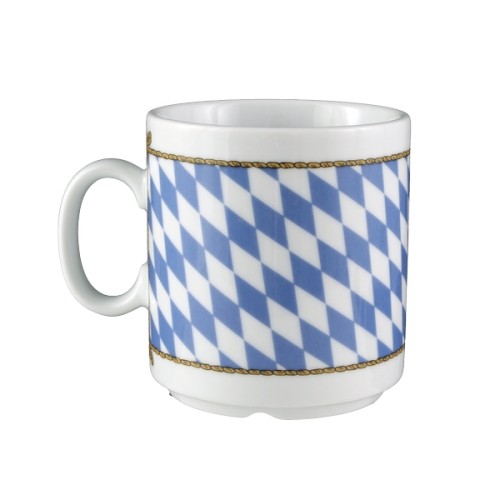 Seltmann Becher 05, Form: 1/2 Dick, Dekor: 27110 Bayern