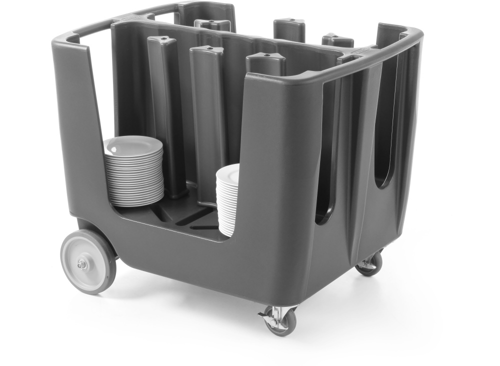 HENDI Tellerwagen - Maße Außen: 930x720x(H)800 mm
