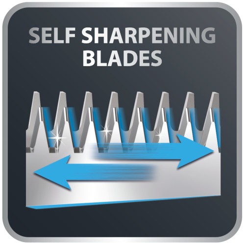 Rowenta Forever Sharp Bartschneider TN6000, Selbstschärfende Klingen nie wechseln, einstellbare Bartlängen: 1, 3 und 5 mm, Laufzeit: