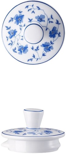 Arzberg Kaffeekannen-Deckel  FORM 1382 BLAUBLÜTEN