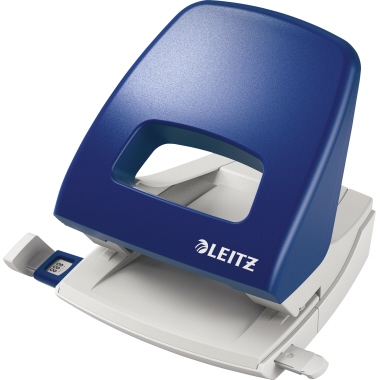 Leitz Locher NeXXt 8 cm 25 Bl. (80 g/m) mit Anschlagschiene blau