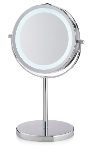 Standspiegel Tio Metall verchromt 33,0 cm 13,0 cm von Kela