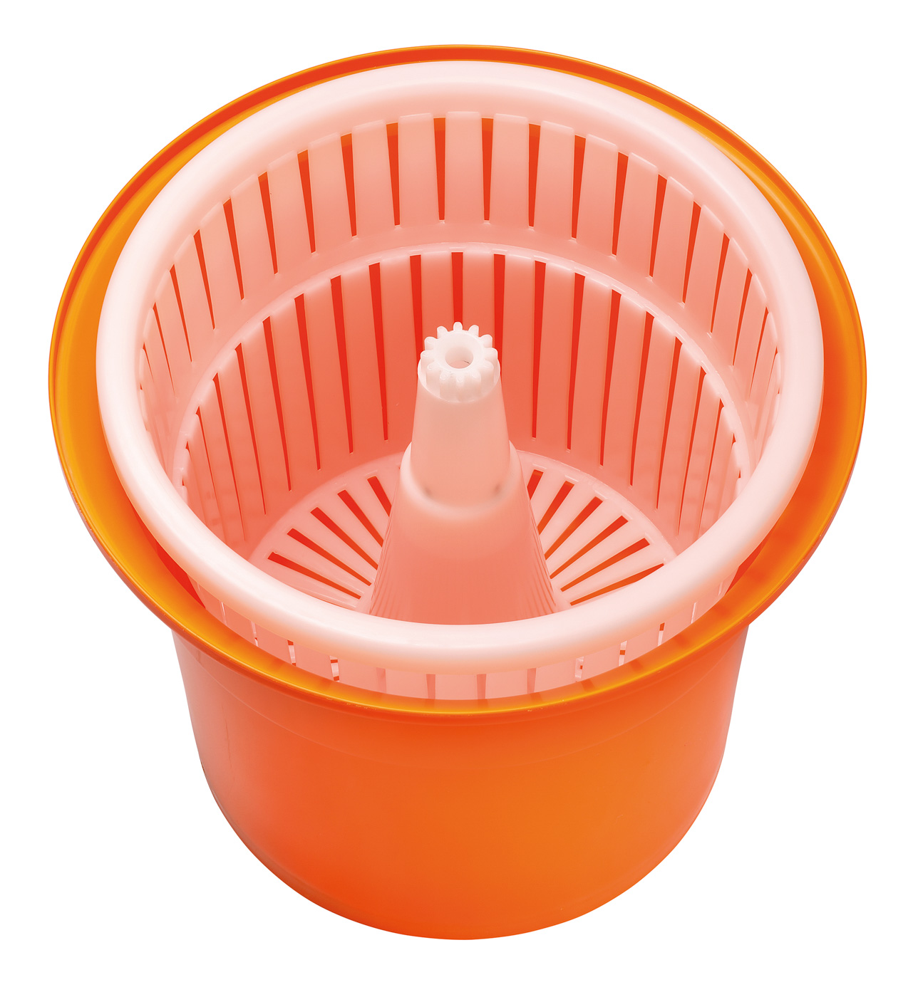 Bartscher Salatschleuder K1-25L |Lebensmittelecht: Ja | Maße: 42 x 42 x 52,0 cm.Gewicht: 3,3 kg