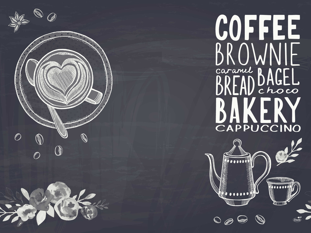 DUNI Papier-Tischsets 30 x 40 cm, Bakery