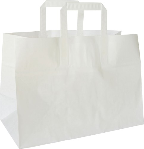 Duni Take-Away-Tasche 15 l Weiß, 200 Stk/Krt (1 x 200 Stk)