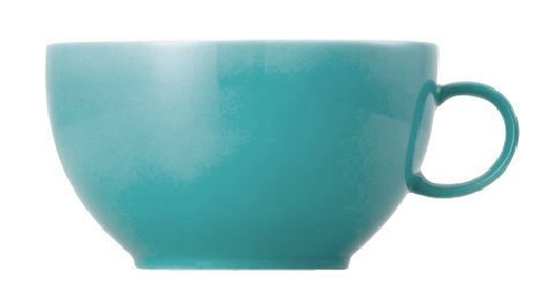 Sunny Day Turquoise Cappucc. Obertasse