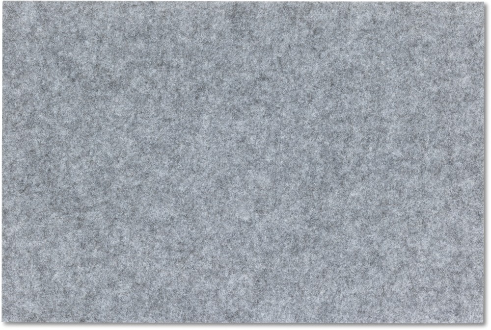 KELA Tisch-Set Felia Filz hellgrau 45,0x30,0x0,4cm