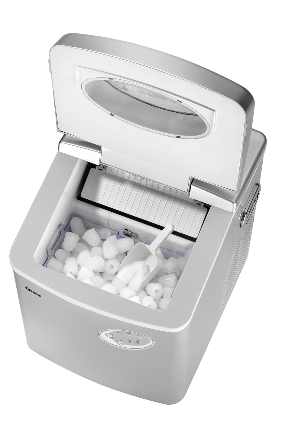 Bartscher Eiswürfelbereiter HK150 |Füllstandssensor: Ja | Maße: 37,5 x 42 x 41,5 cm.Gewicht: 13,9 kg