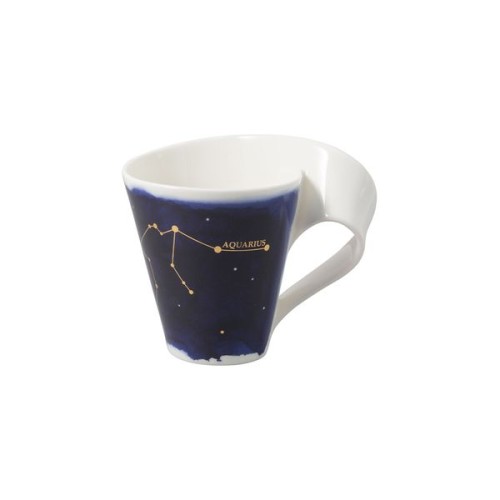 Villeroy & Boch NewWave Stars Becher mit Henkel Wassermann/Aquarius, Inhalt: 0,3 l