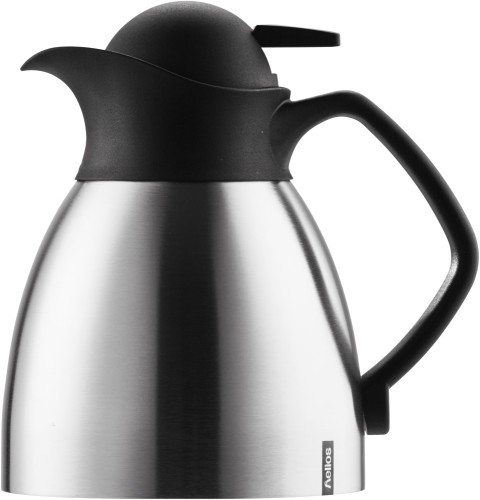 Helios Edelstahl-Isolierkanne Enduro Push 0,6 l