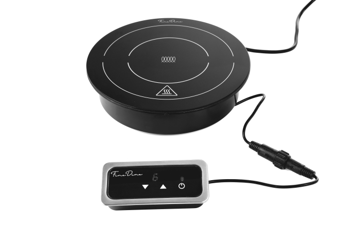 HENDI Einbau Induktions Kocher 800W - 800 W - ø245x(H)68 mm