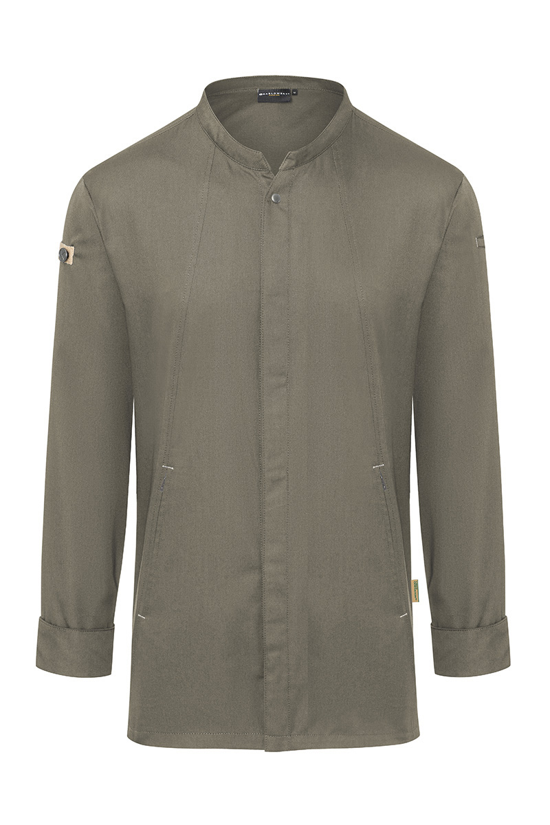 Kochjacke Green-Generation , aus nachhaltigem Material , GR. 58 , Farbe: salbei , von Karlowsky