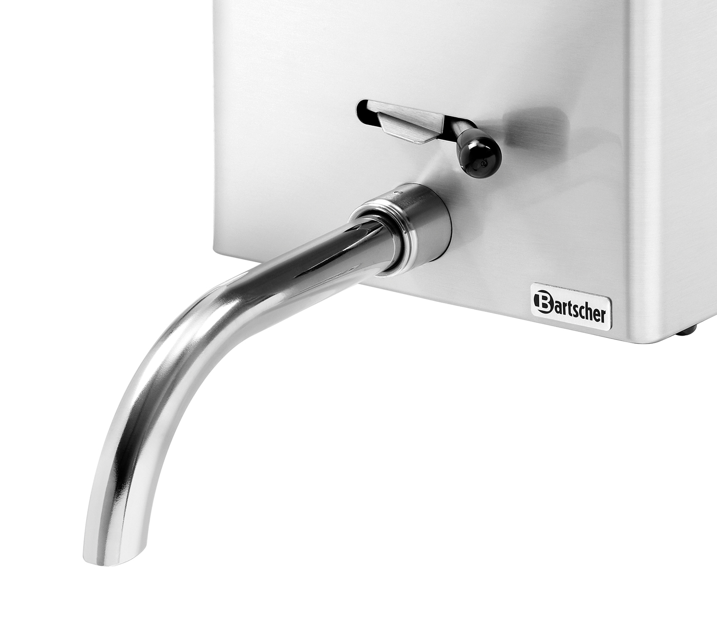 Bartscher Fritteuse SNACK XL Plus |Eigenschaften: Schaltkasten mit Heizelement,abnehmbar | Maße: 24,5 x 72 x 47,0 cm. Gewicht: 8