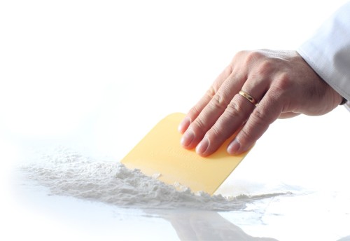 HENDI Teigschaber - 120x96 mm - 6 auf Skinkarte -