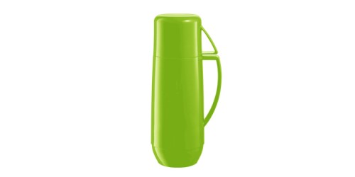 Isolierflasche mit Tasse FAMILY COLORI 1,0 l, grün