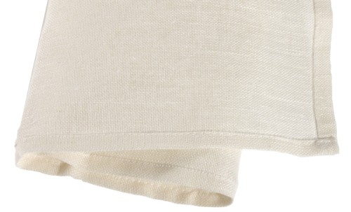 Passiertuch ganz aus natürlichem gazeartigen Rohleinen, nicht gebleicht, hochwertiges deutsches Fabrikat,