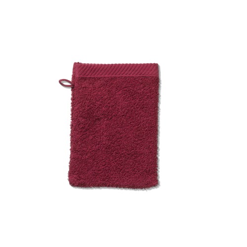 KELA Waschhandschuh Ladessa 100%Baumwolle himbeerrot 15,0x21,0cm