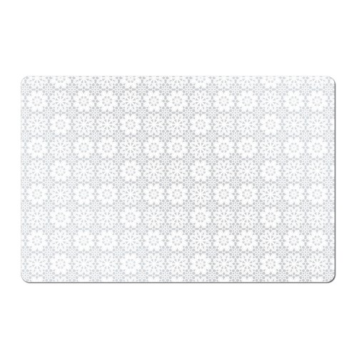 Zeller Platzset Flowers, PP, weiß