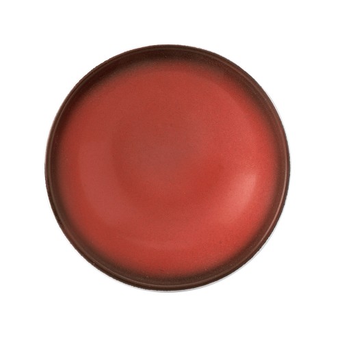 Seltmann Dipschälchen schräg 11 cm, rund, Form: Savoy, Dekor: 57126 ziegel4, hohe Kantenschlagfestigkeit, Made in Germany