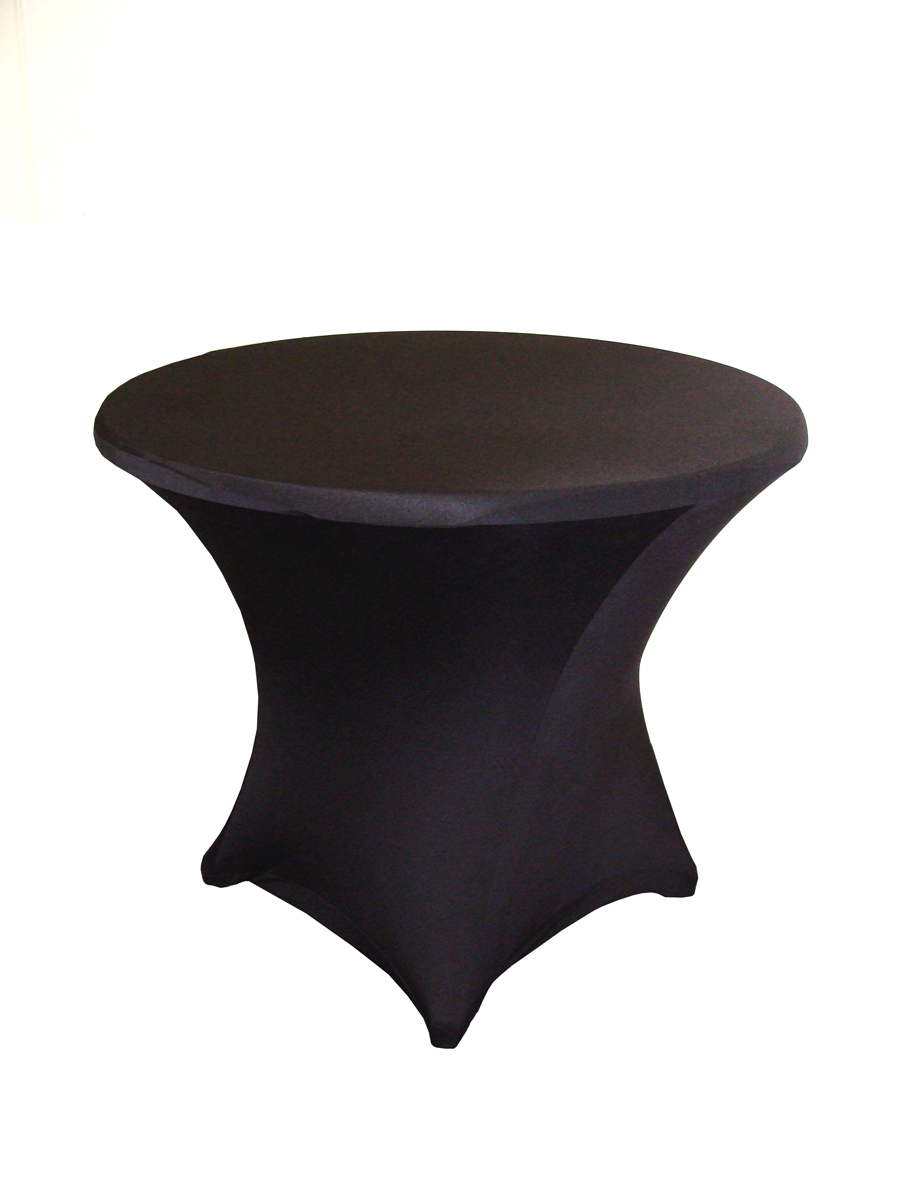 Stretchhusse mit Top für Terassentisch Höhe: 74cm, Durchmesser: 70cm Farbe: creme