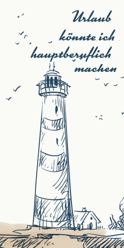 Duni Tissue-Serviette 33 x 33 cm Küste & Meer 2-lagig, 1200 Stk/Krt (4 x 300 Stk)