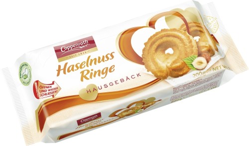 Coppenrath Haselnuss Ringe Gebäck 200G