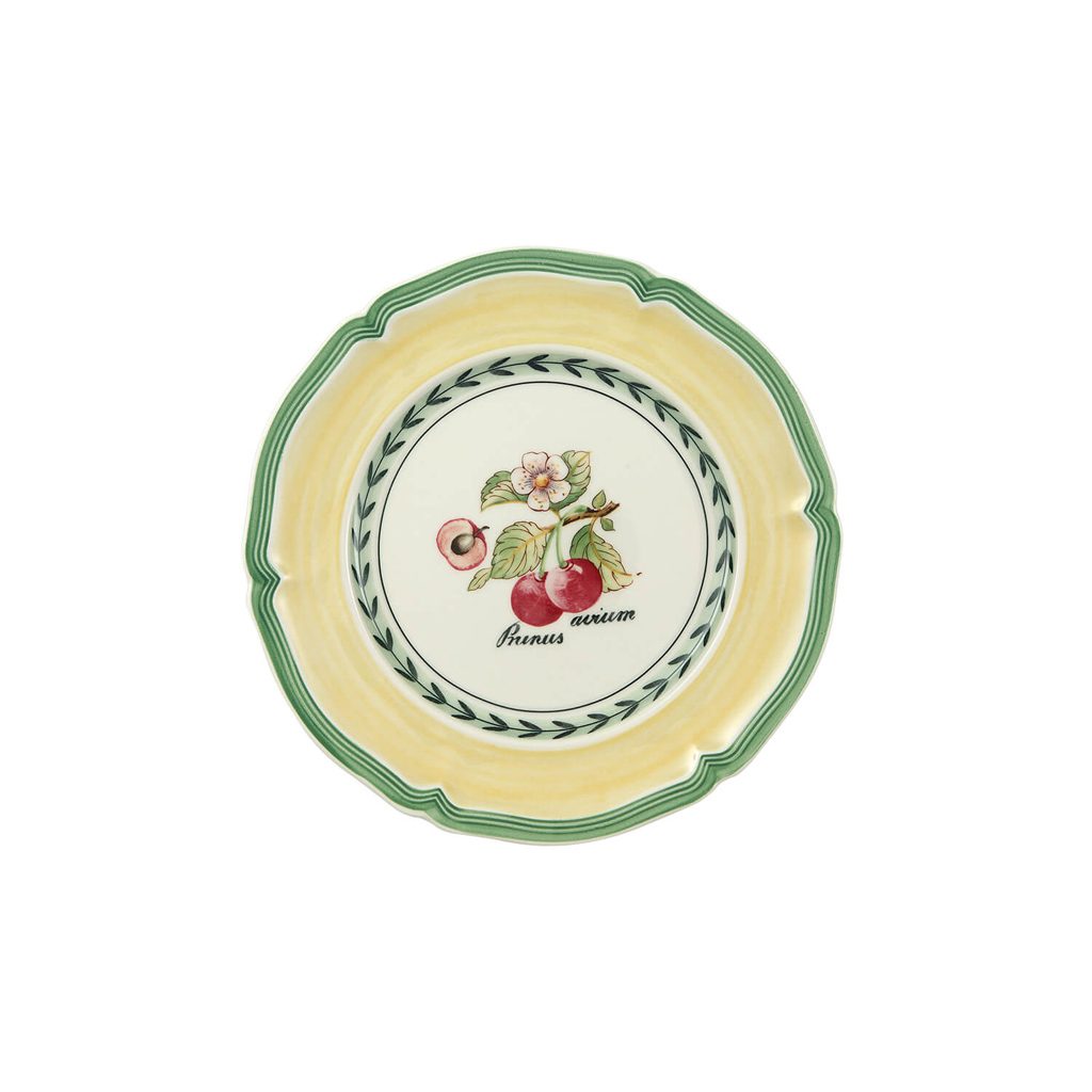 Villeroy und Boch Brotteller - Maße: 17 x 17 x 1,9 cm / Ser.: French Garden Valence