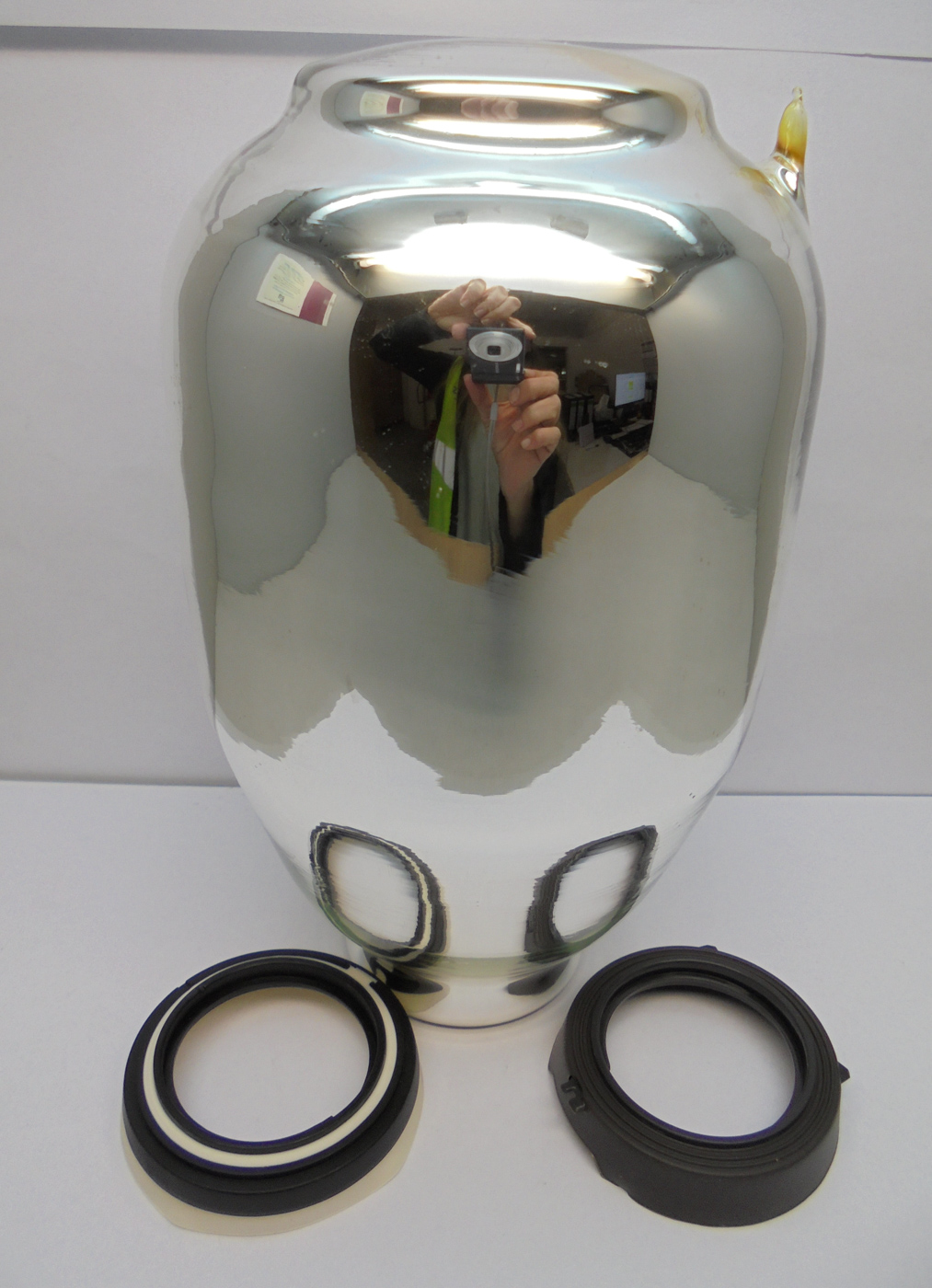 alfi Ersatzglas mit Dichtungsr. Senso 0,65l