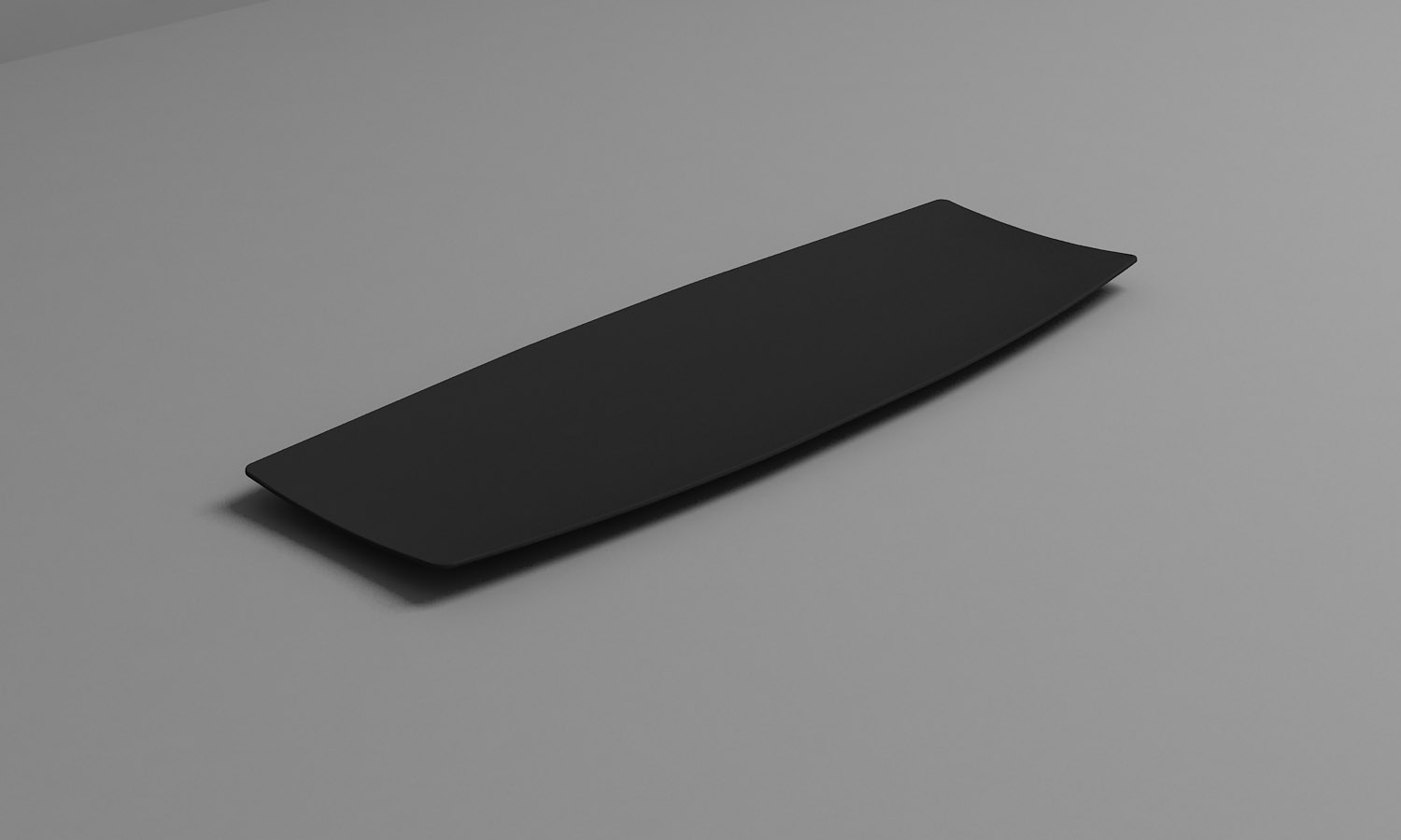 ARAVEN Mini-Tablett aus dem WAVE Catering-Sortiment, schwarz und aus Polystyrol