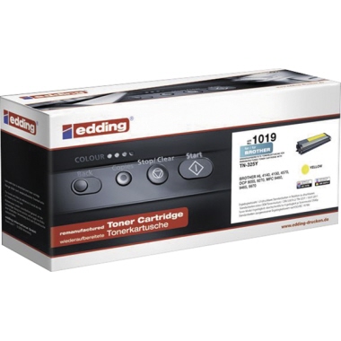 edding Toner Brother TN325Y EDD-1019 ca. 3.500 Seiten gelb