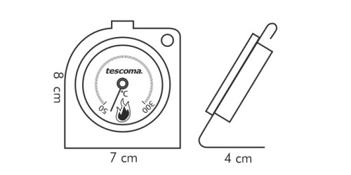 Backofenthermometer GRADIUS