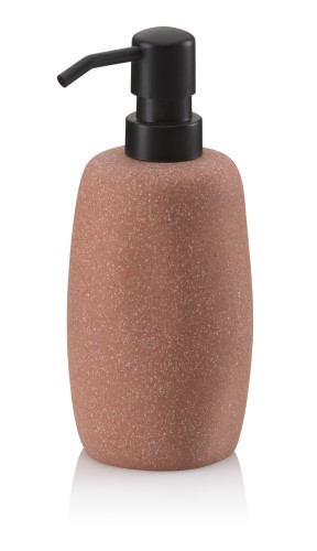 Seifenspender Roda Zement terra 7,5x7,5x18,0 cm 200,0 ml von Kela