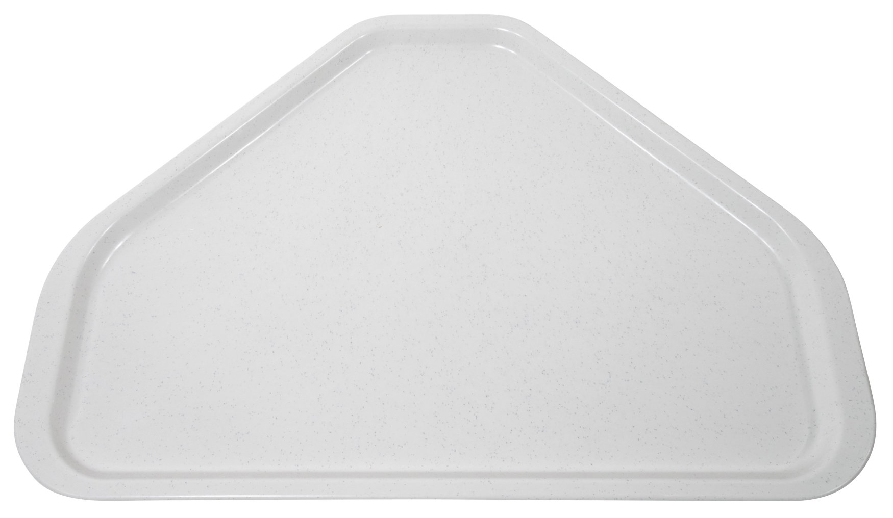 Tablett EASY Trapezform, Farbe: lichtgrau, glasfaserverstärkter Polyesterharz, spülmaschinenfest, robust, formbeständig,