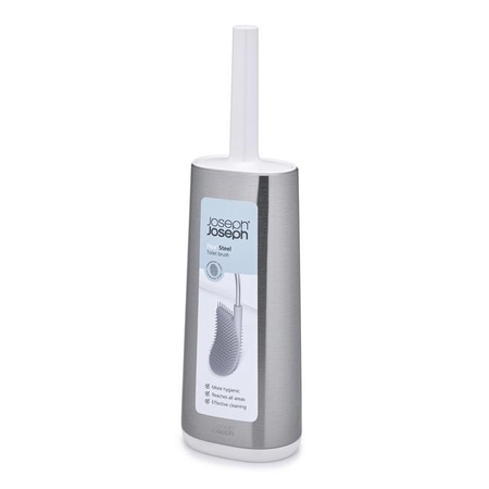Joseph Joseph Flex Steel - Toilettenbürste + Halter - Edelstahl