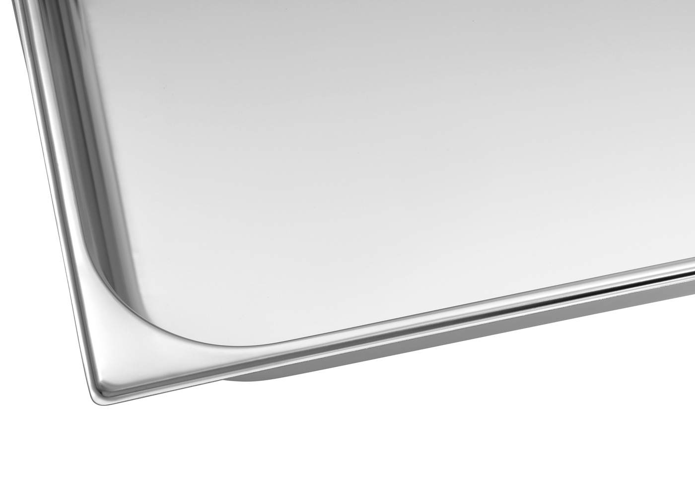 Bartscher GN-Behälter, 2/1, T65 | Ausführung:Ohne Perforation | Maße: 65 x 53 x 6,5 cm.Gewicht: 2,5 kg