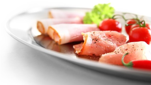 HENDI Serviertablett oval - 400x260 mm