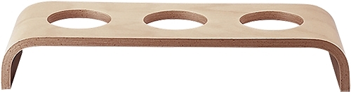 Schönwald Event Holzplattform niedrig hellbraun, Ø 530x190mm