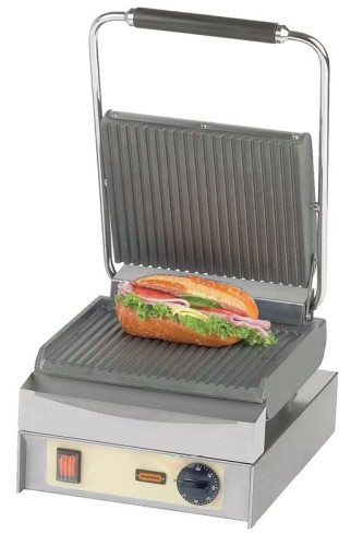 NEUMÄRKER Eco Panini Master - oben/unten geriffelt ohne Digitaltimer 290x360x240 mm