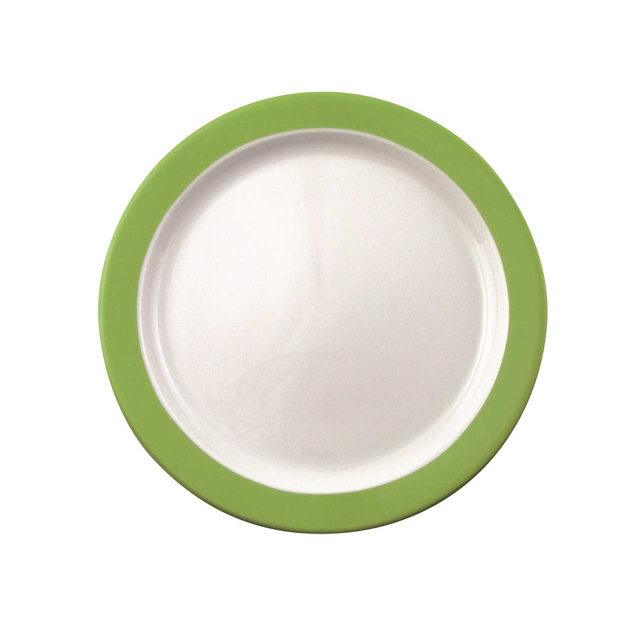 Teller flach - Durchmesser: 24 cm, Form Funktion – grün