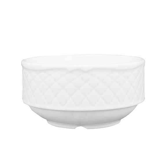 Schüssel 0,26 l - Form: La Reine - weiss - aus Porzellan. Hersteller: Eschenbach. "Made in