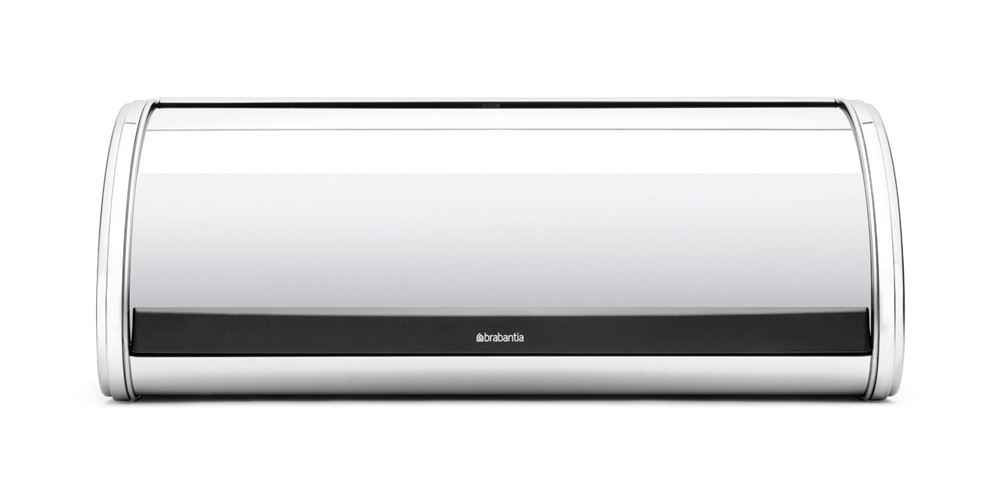 Brabantia Rollbrotkasten / Seiten Brilliant Steel Brilliant Steel